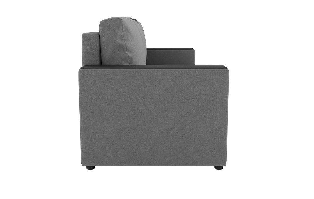 Гермес / Диван - кровать 3-х мест велюр parma 25 серый